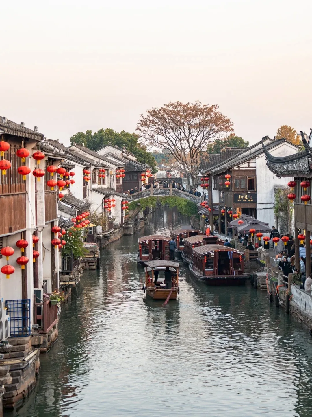 The canal and old town of Suzhou