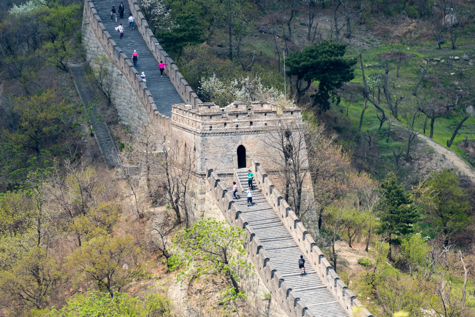 Great Wall at Mutianyu near Beijing
