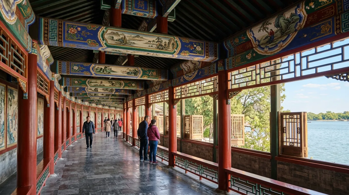 The Seventeen-Arch Bridge (十七孔桥) at the Summer Palace