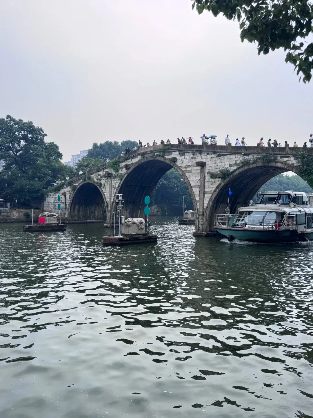 Restored old houses and shops along Xiaohe Straight Street