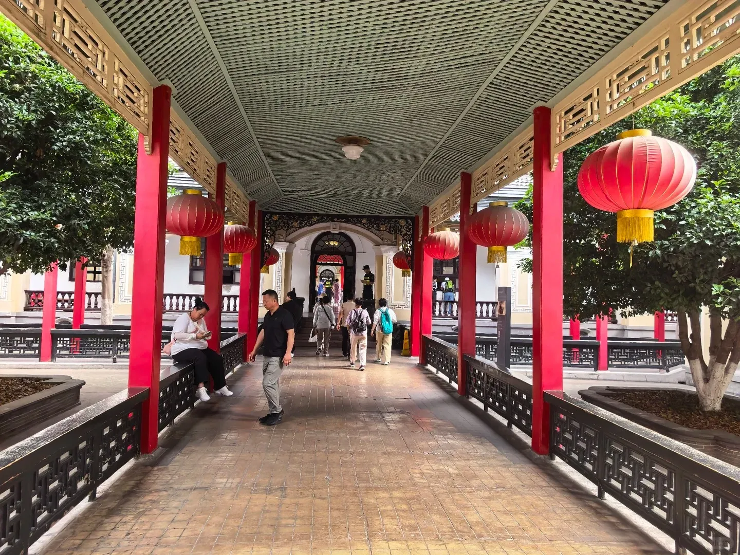 Garden at the Presidential Palace in Nanjing