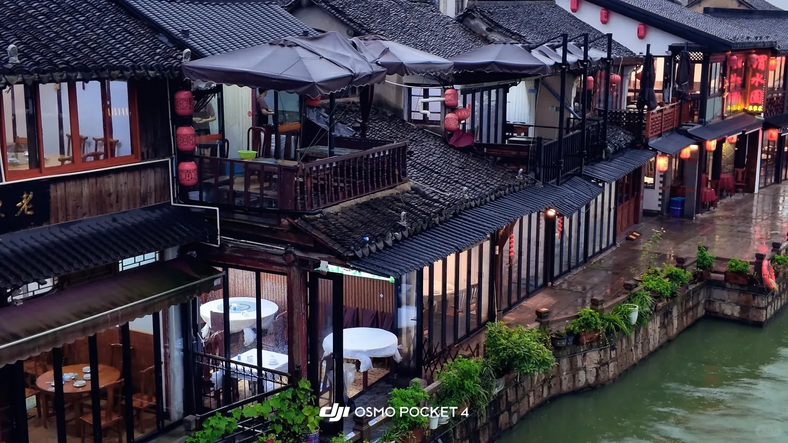 Quiet old lane beside a Zhujiajiao canal